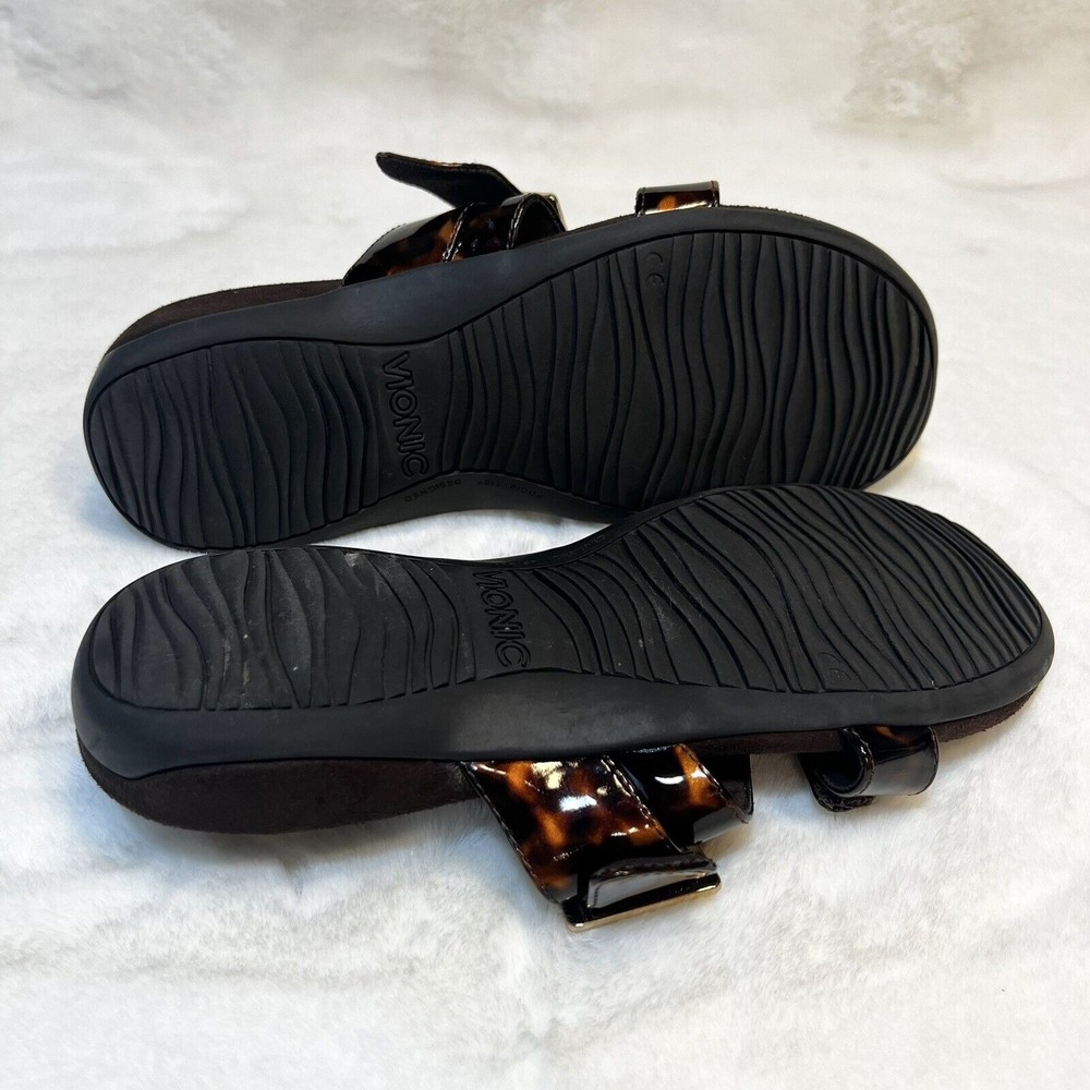 Vionic Tortoiseshell Slide Sandals - image 6